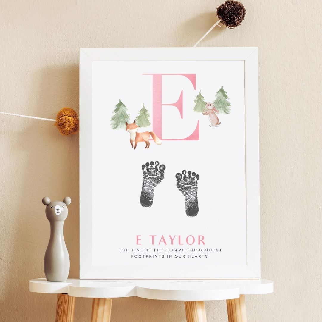 Forest Friends - Personalised Print
